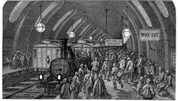 Метро в Лондоне, 1872 год