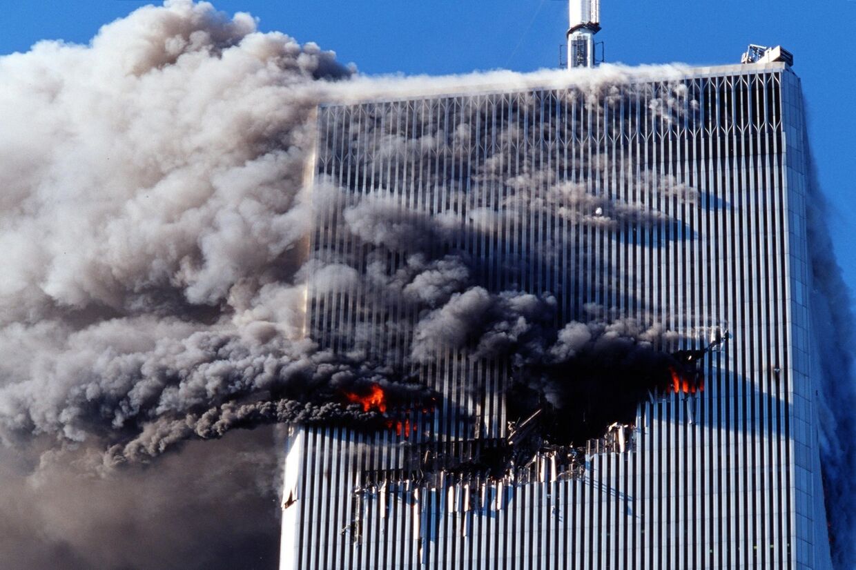 Пожар в северной башне Всемирного торгового центра, 11 сентября 2001 года