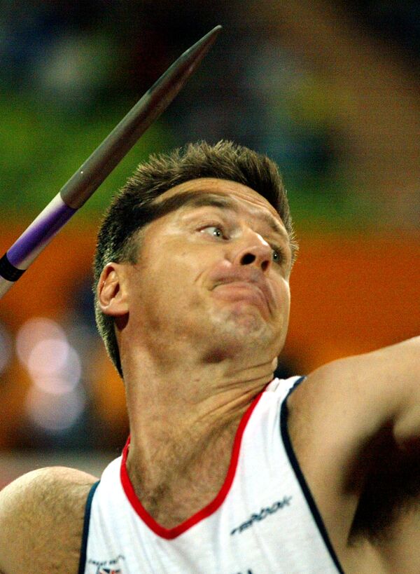 Олимпийский чемпион по метанию копья Стив Бэкли