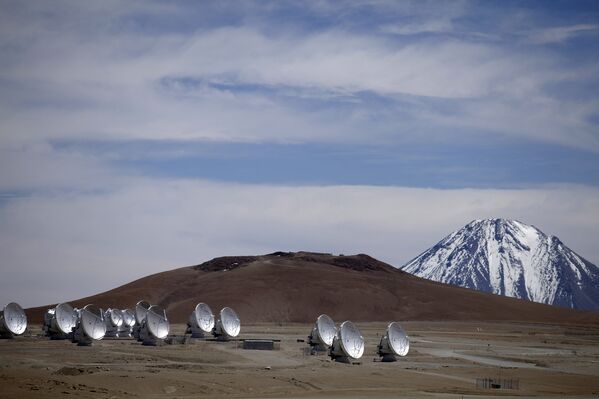 Обсерватория ALMA в пустыне Атакама, Чили