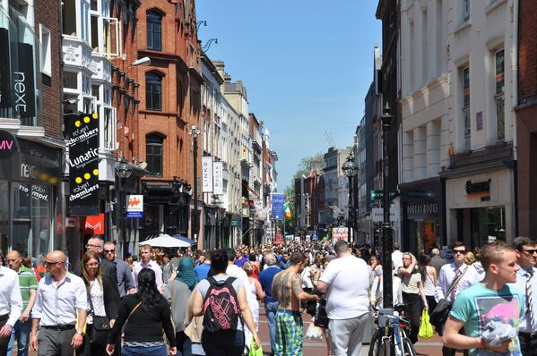 Графтон-стрит в центре Дублина