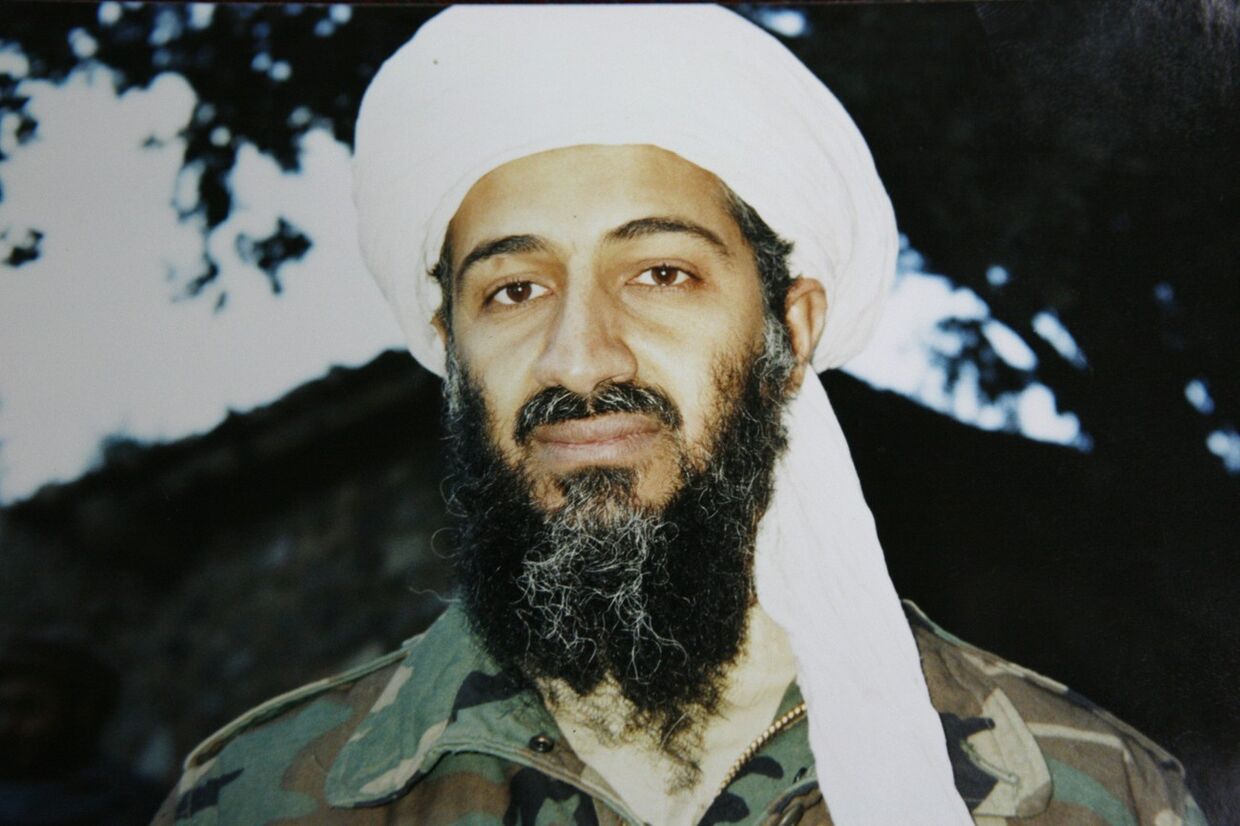 Усама Бен Ладен в районе Тора-Бора