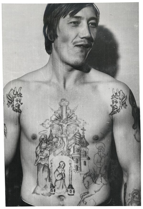 Тюремные татуировки в СССР