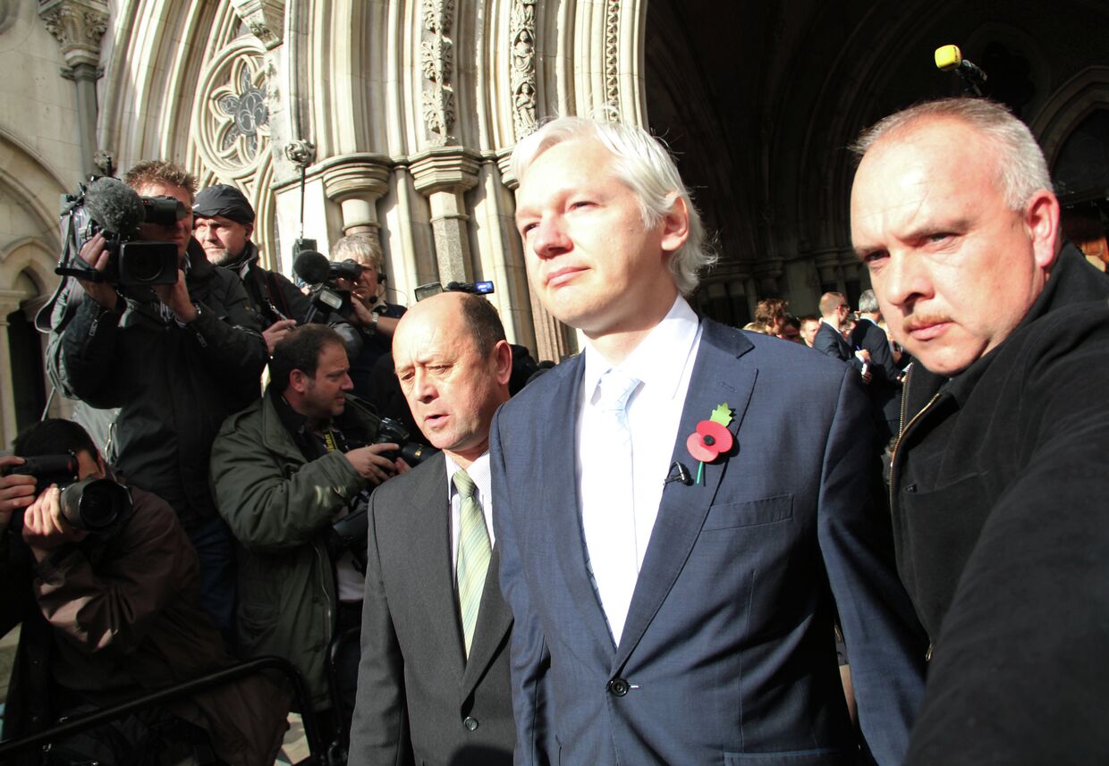 Основатель сайта Wikileaks Джулиан Ассанж
