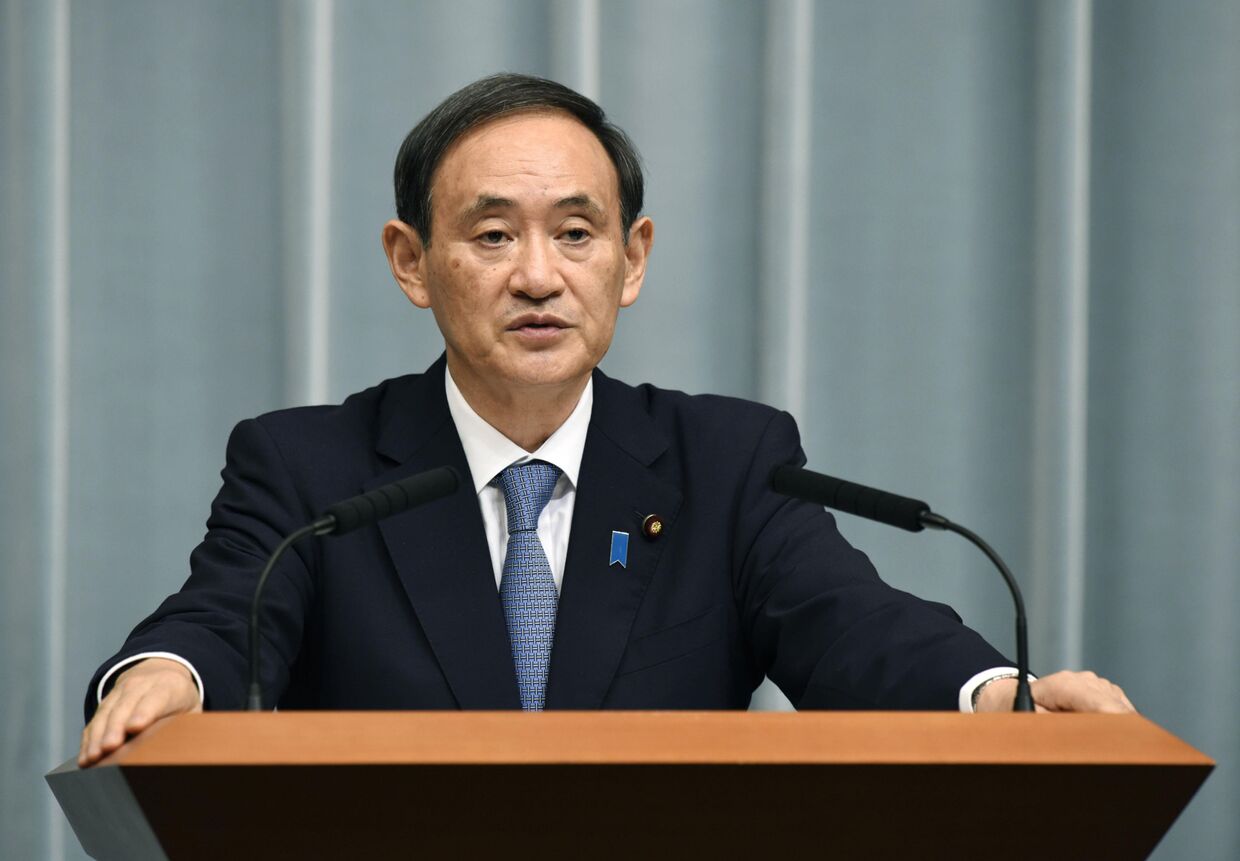 Генсек кабинета министров Японии Ёсихидэ Суга