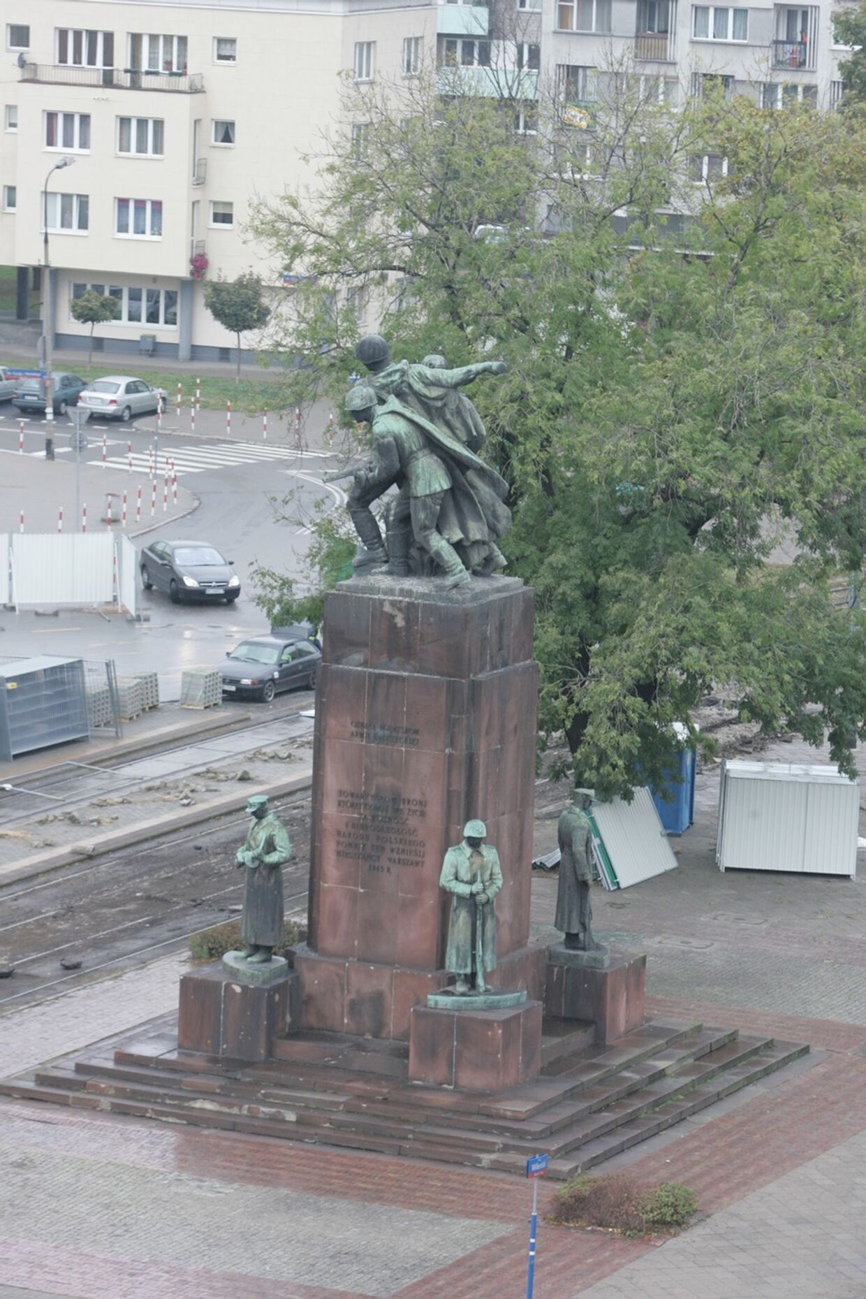 Памятник советско-польскому братству по оружию в Варшаве