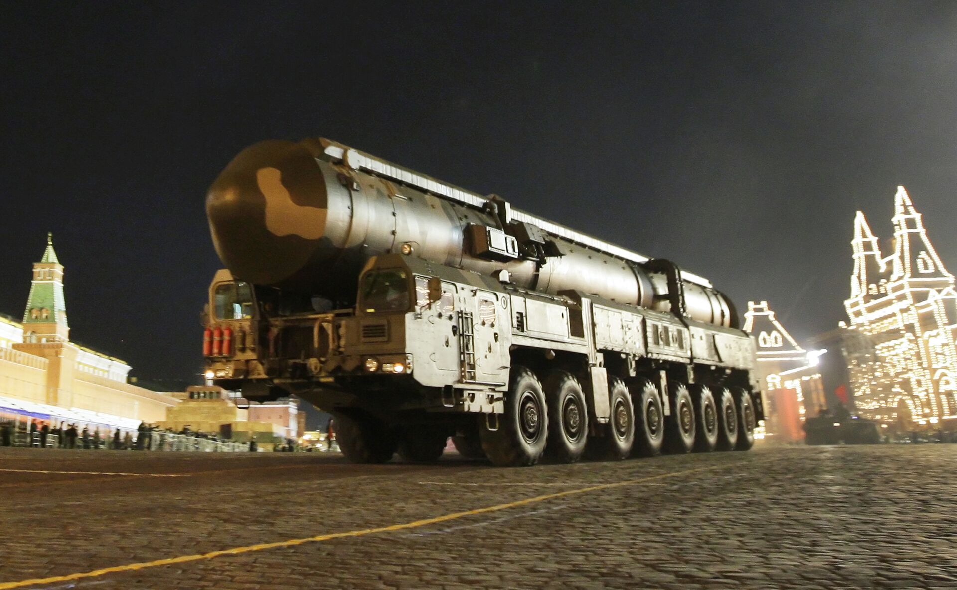 Транспортно-пусковая установка межконтинентальных баллистических ракет «Тополь-М» - ИноСМИ, 1920, 06.10.2022