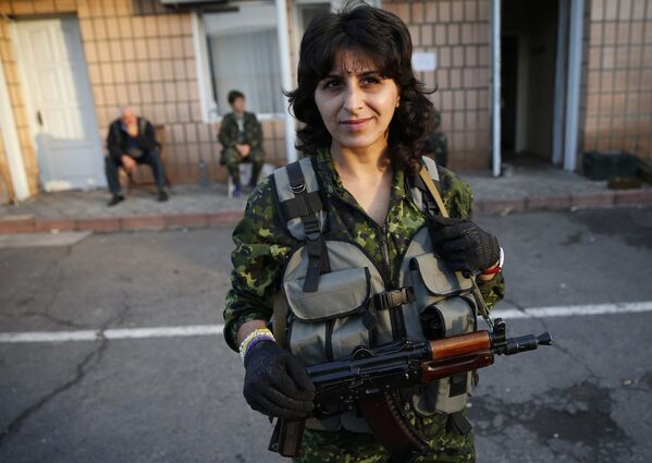 Стелла, воюющая на стороне украинской армии