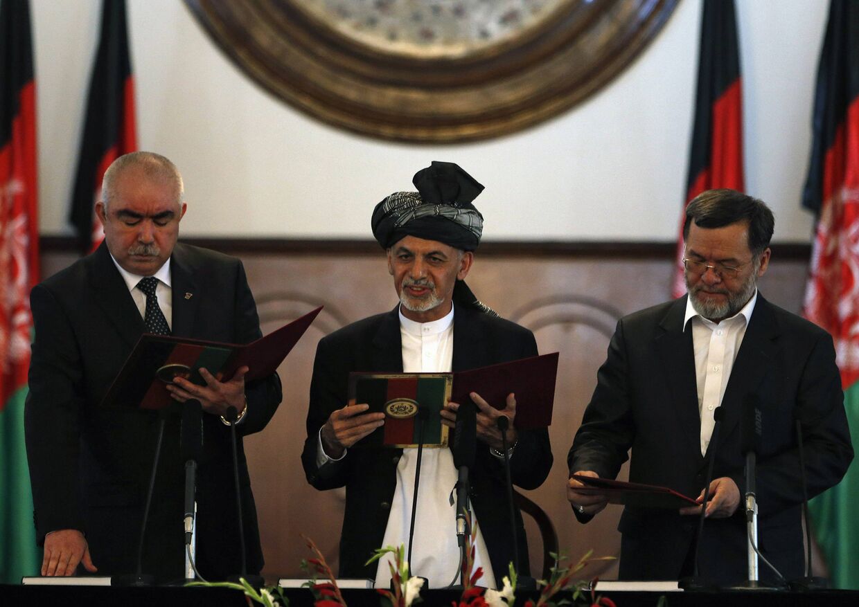 Инаугурация президента Афганистана Ашрафа Гани