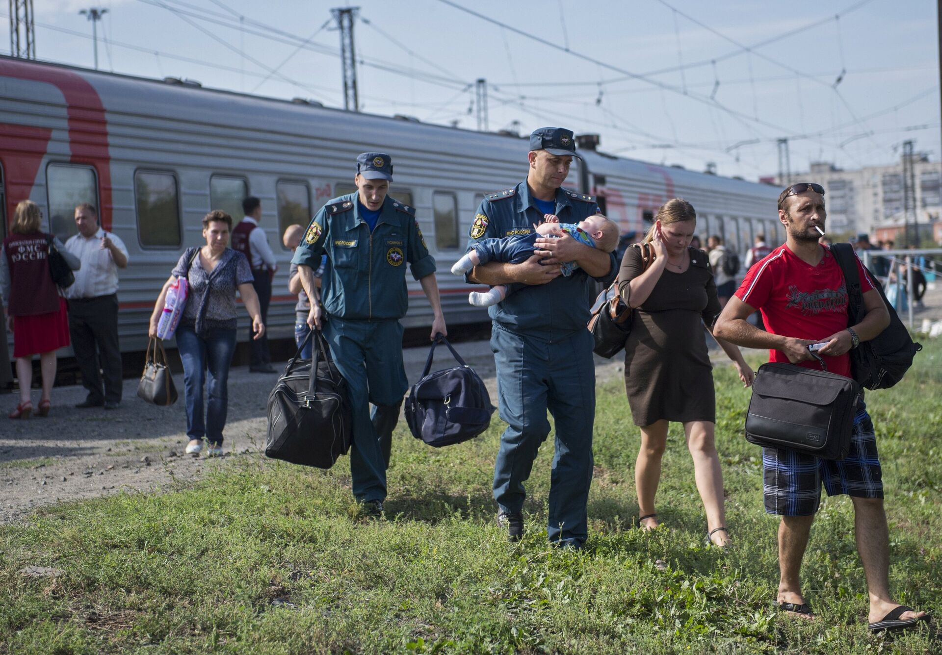 Беженцы из Украины прибыли в Омск - ИноСМИ, 1920, 06.12.2021