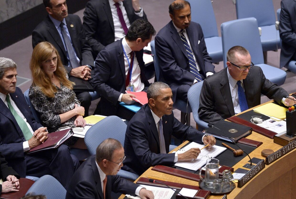 Заседание Совета Безопасности ООН во время 69-я сессии Генеральной Ассамблеи 