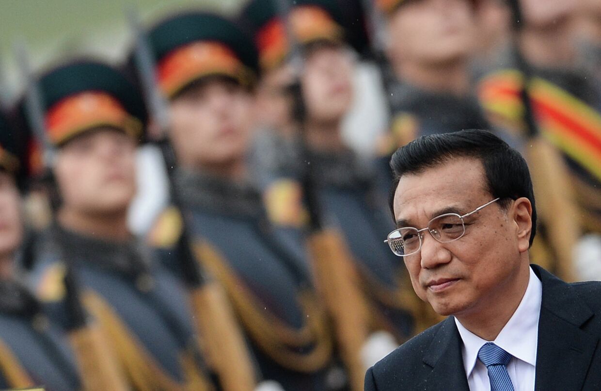 Прилет премьера Государственного совета КНР Ли Кэцян