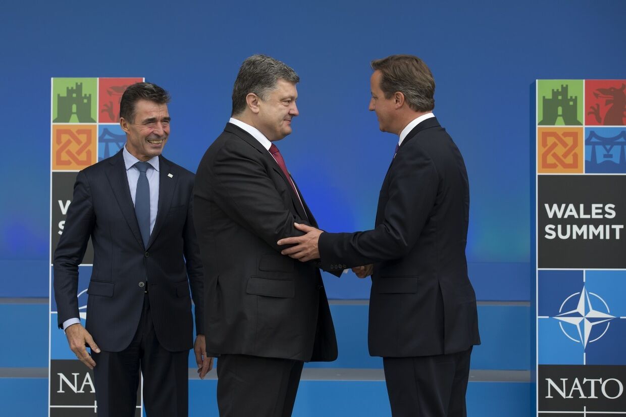 Петр Порошенко на саммите НАТО в Уэльсе