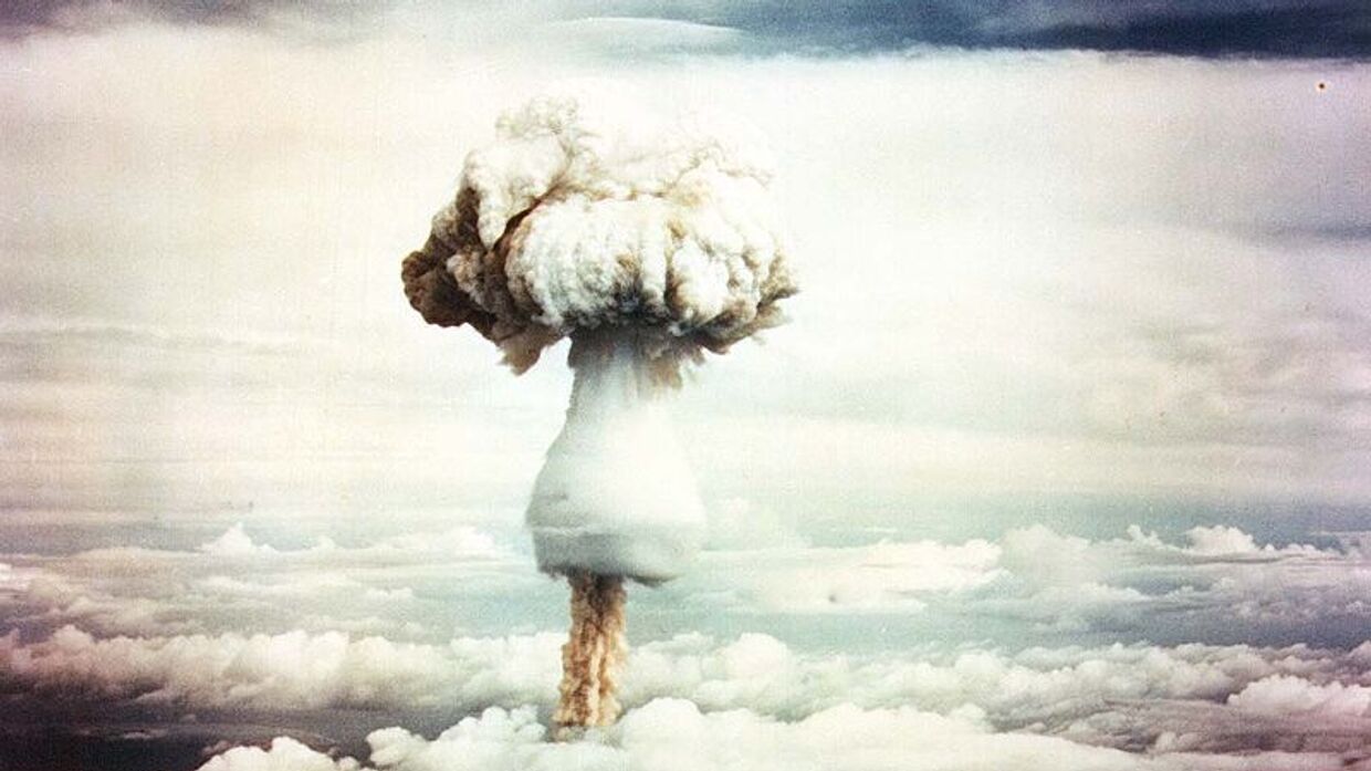 Взрыв устройства «Джордж», первый в истории ядерный взрыв, 9 мая 1951 года