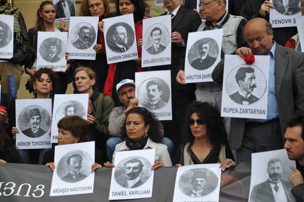 День памяти жертв геноцида армянского народа в Стамбуле, 24 апреля 2014 года