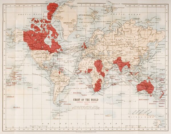 Британская империя в 1901 году