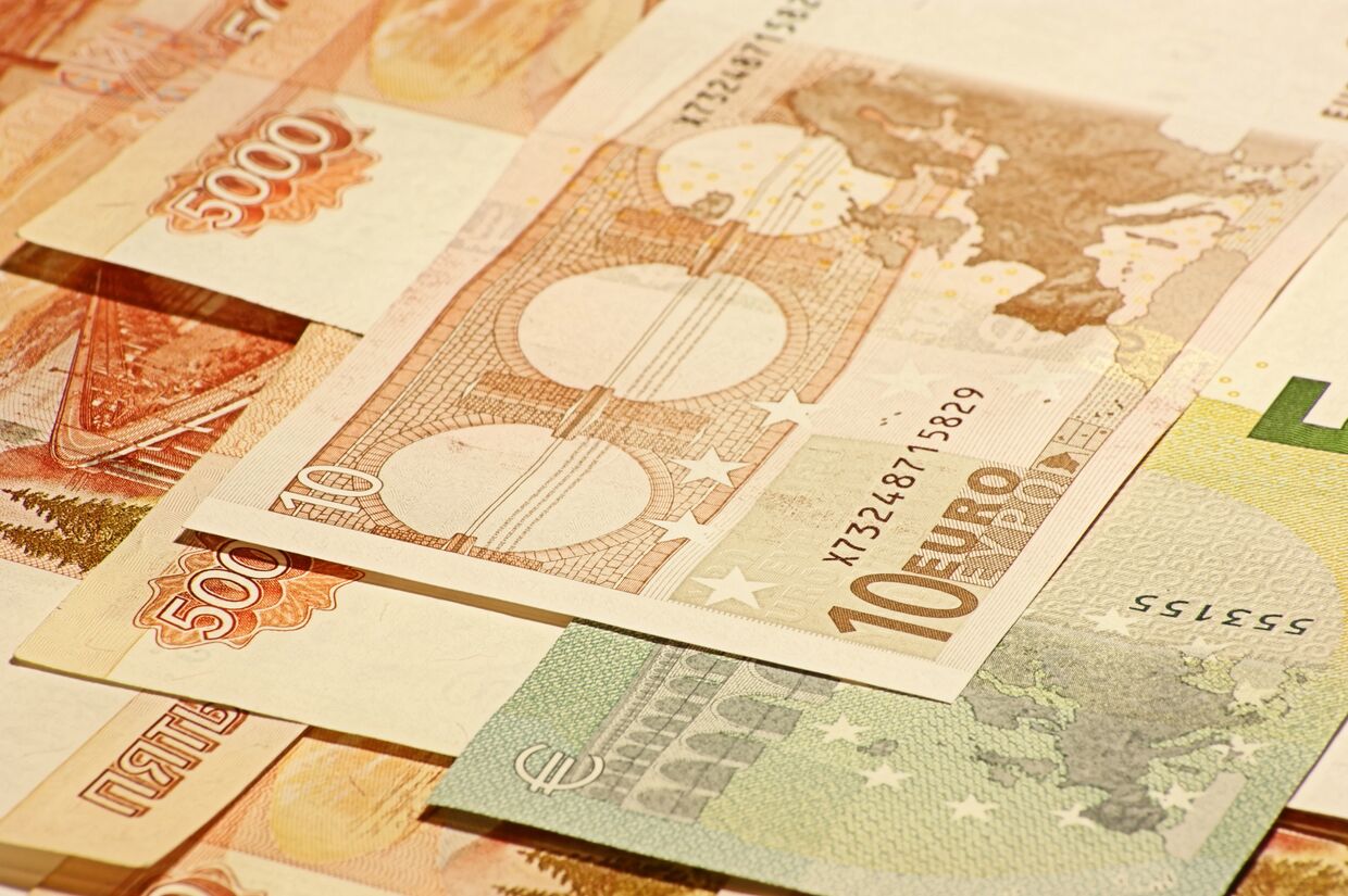 Рубли и евро