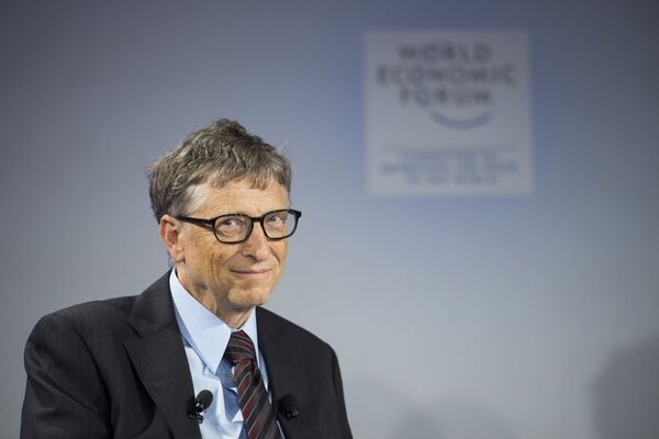 Бывший руководитель компании Microsoft Билл Гейтс 