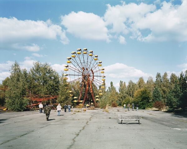 Город Припять в зоне отчуждения Чернобыльской АЭС