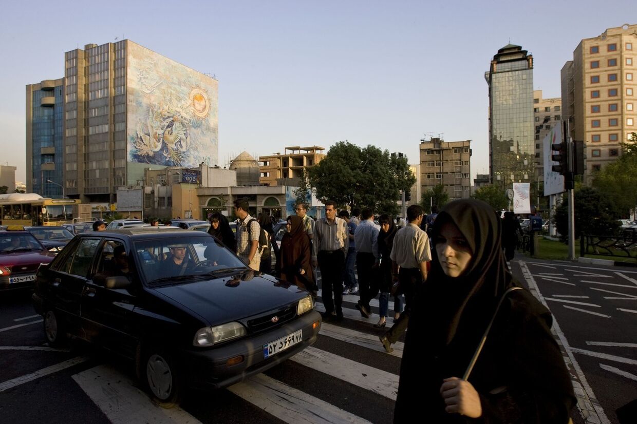 Улица в Тегеране