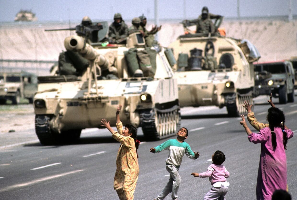 Американские войска в Кувейте