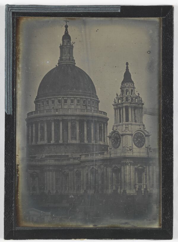 Неизвестный фотограф «Собор Святого Павла», 1840, дагерротип