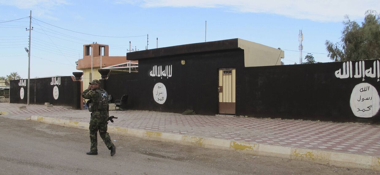 Один из городов, освобожденных иракской армией от боевиков Исламского государства