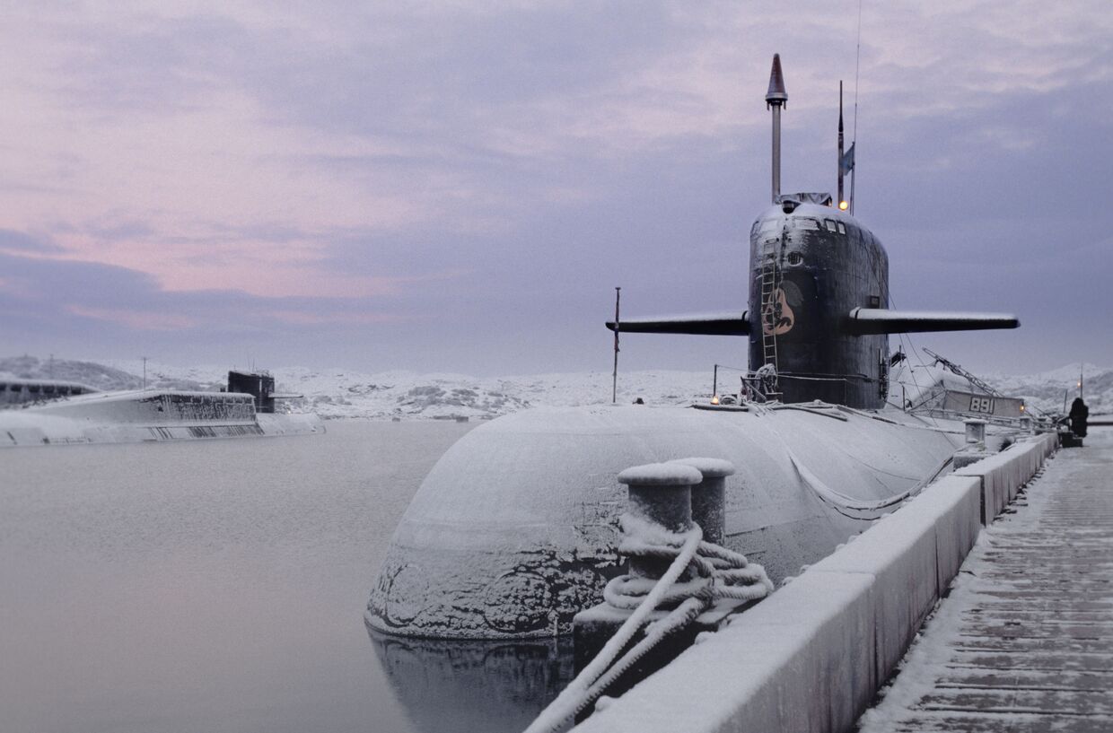 Атомная подводная лодка того же класса, что и «Курск»