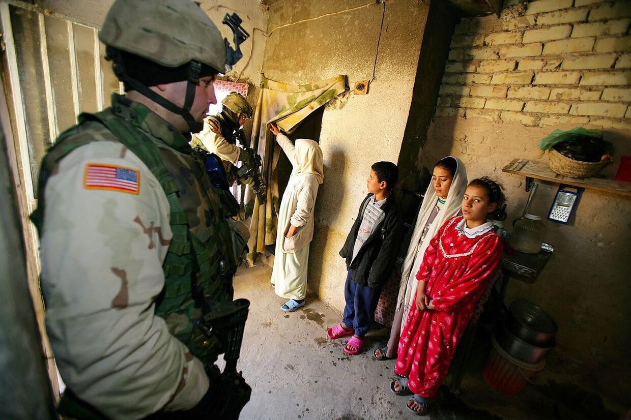 Американский солдат в Ираке, 2005 год
