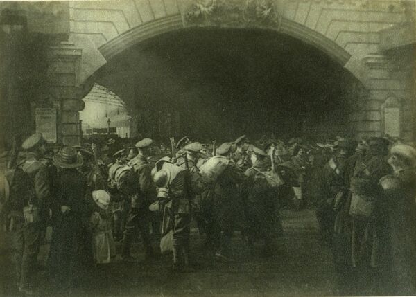 Фрэнсис Джеймс Мортимер «Ворота разлуки», около 1916 года