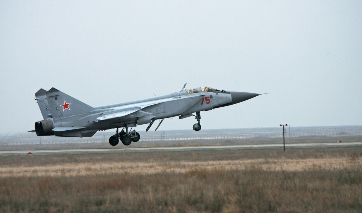 МиГ-31 на взлете