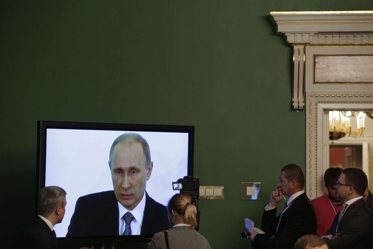 Ежегодное послание Президента РФ В.В. Путина Федеральному Собранию