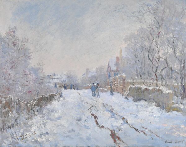 Клод Моне «Снег в Аржантее» (1875)