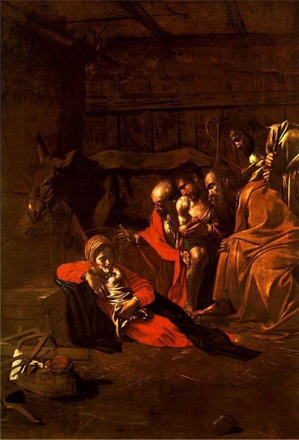 Караваджо «Поклонение пастухов» (1609)