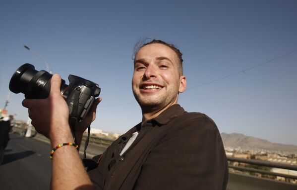 Американский журналист Люк Соммерс, похищенный «Аль-Каидой»
