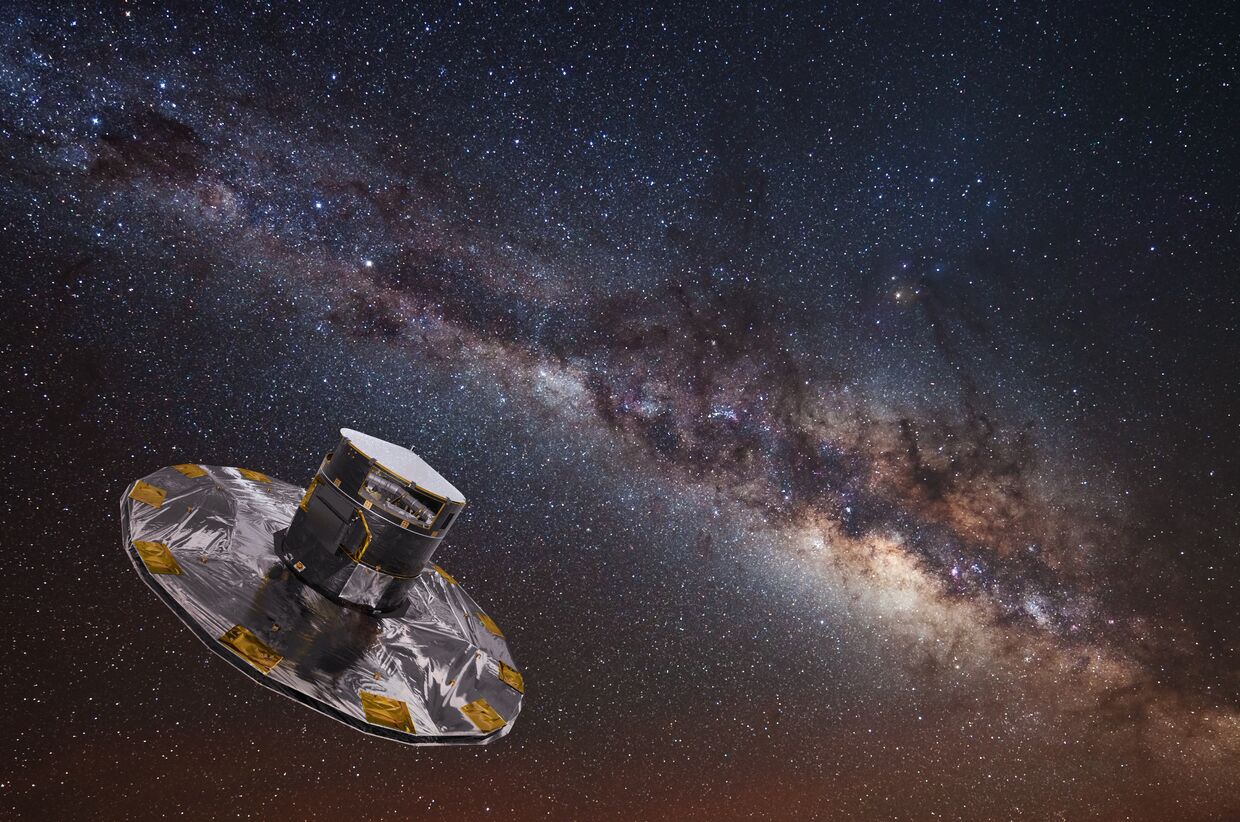 Телескоп «Гайя» Европейского космического агентства, который позволит создать трехмерную карту Млечного Пути