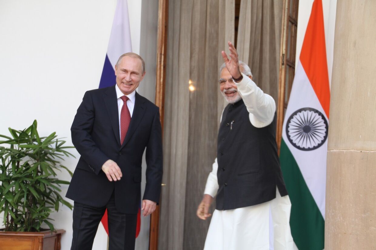 Визит Владимира Путина в Индию