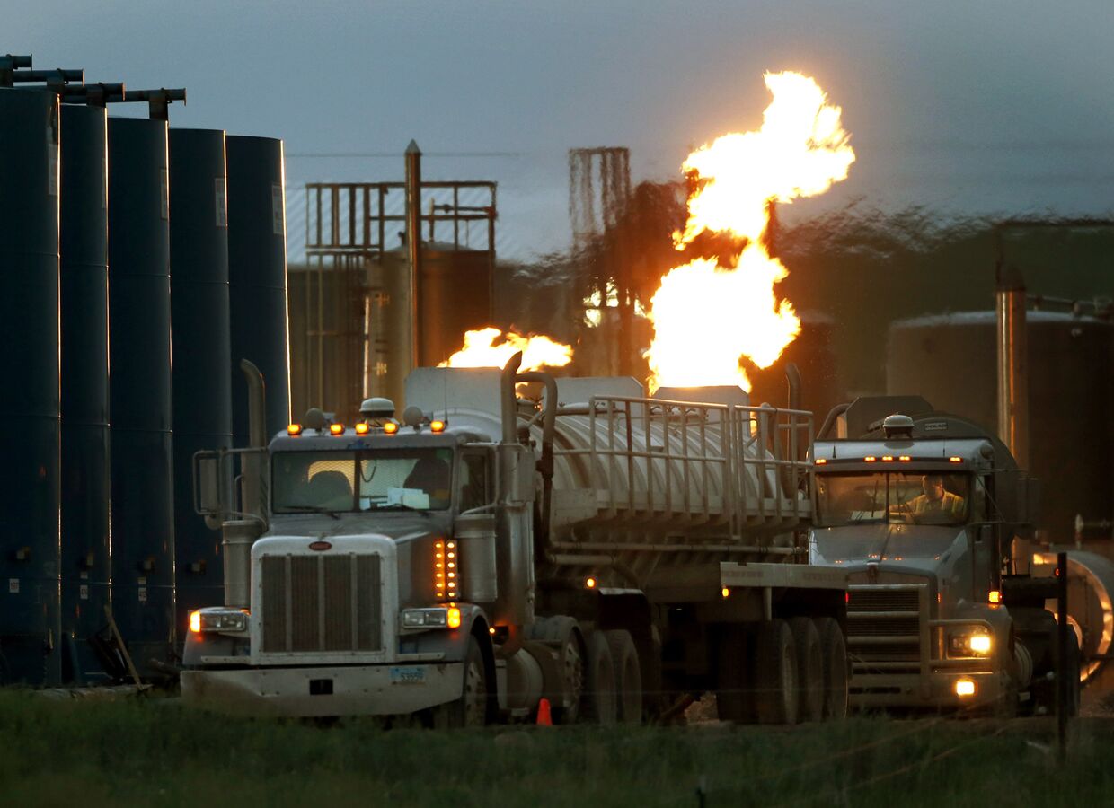 Добыча нефти в Северной Дакоте 