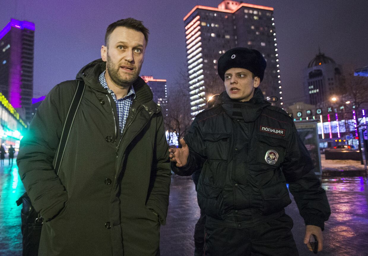Алексей Навальный едет на радио «Эхо Москвы»