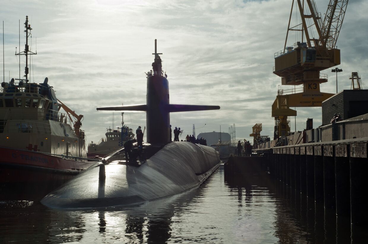 Подводная лодка USS Maryland (SSBN 738) класса «Огайо»