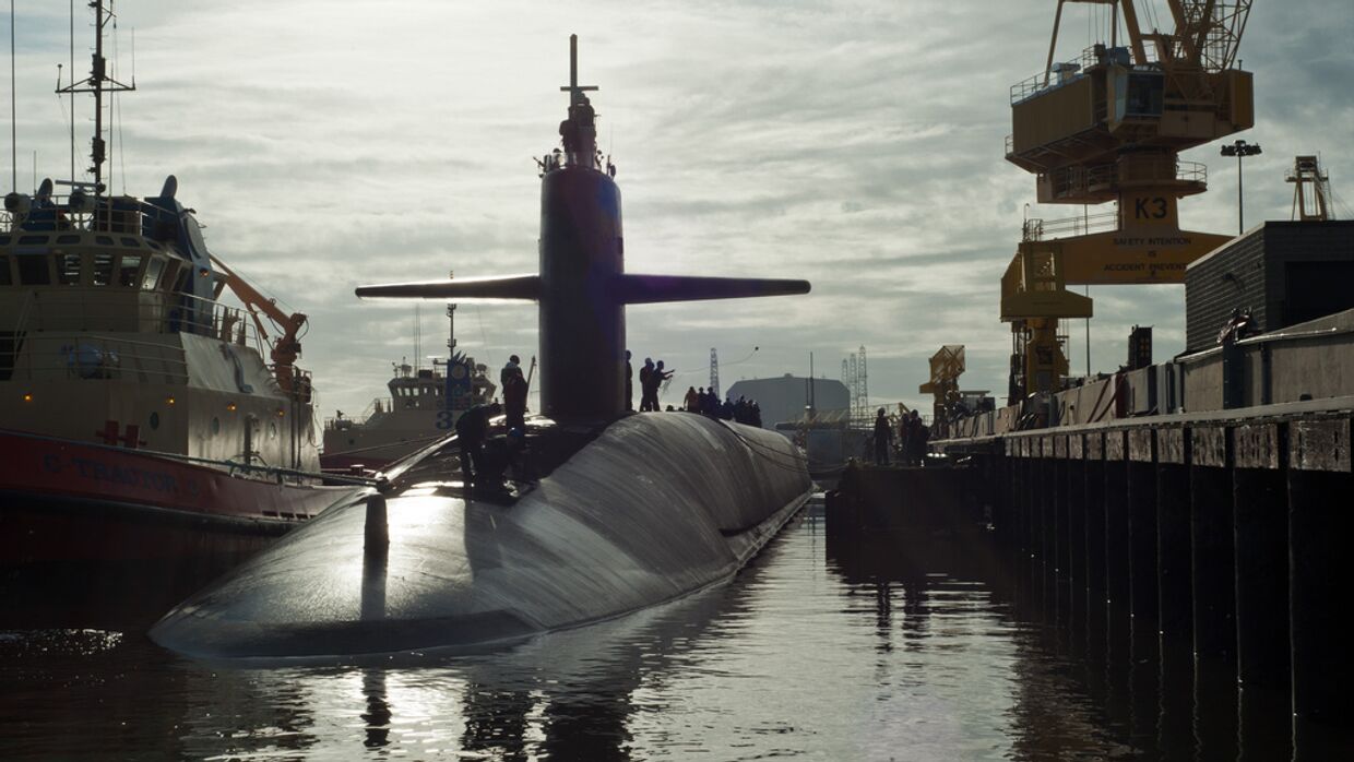 Подводная лодка USS Maryland (SSBN 738) класса «Огайо»