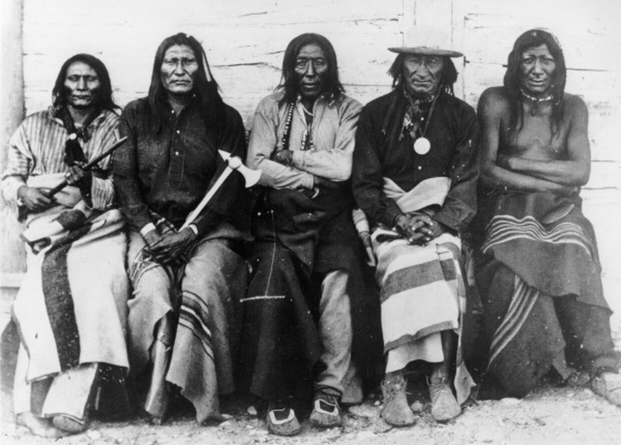 Индейцы кроу, 1871 год