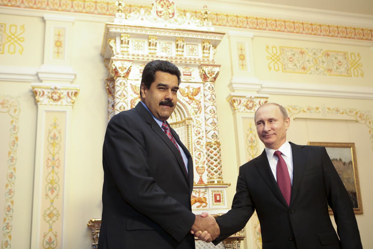 Встреча Владимира Путина с президентом Венесуэлы Николасом Мадуро