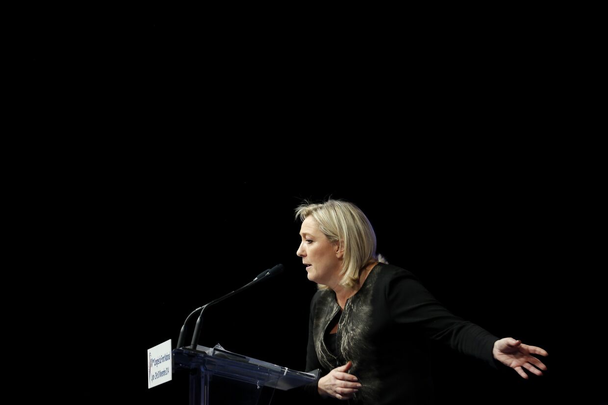Лидер партии «Национальный фронт» Марин Ле Пен
