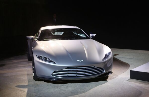 Aston Martin, который появится в новом фильме о Джеймсе Бонде