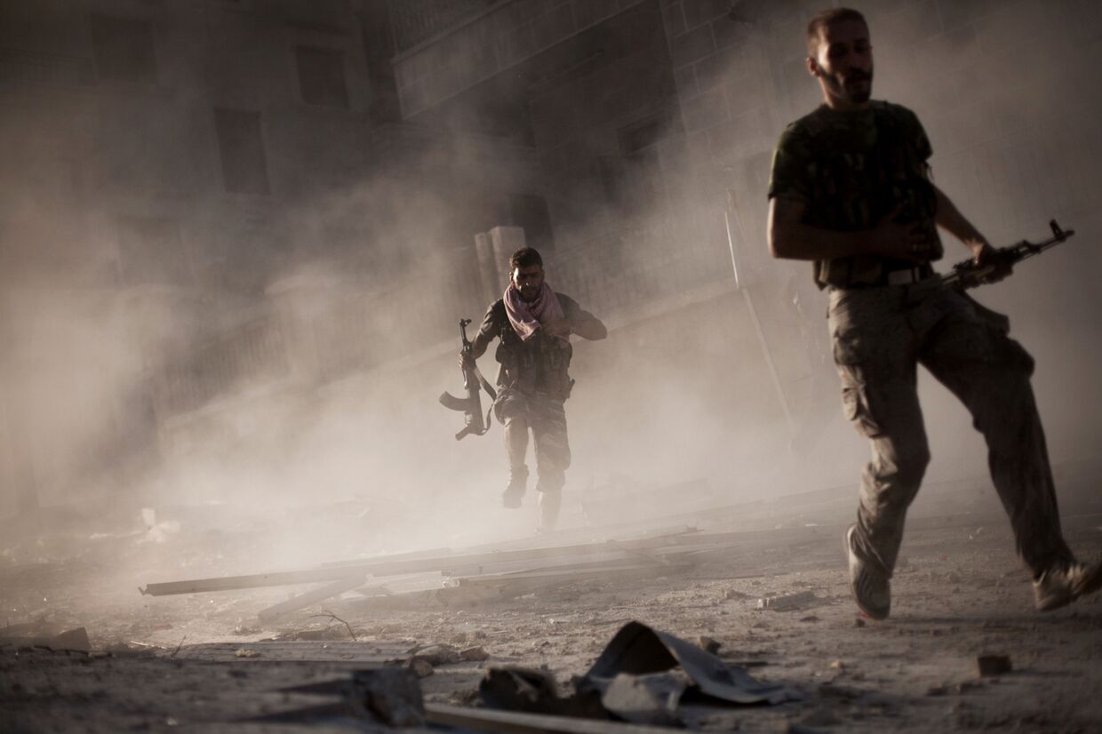 Бойцы Свободной сирийской армии в Алеппо