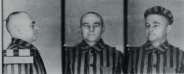 Фотография Витольда Пилецкого, сделанная в Освенциме