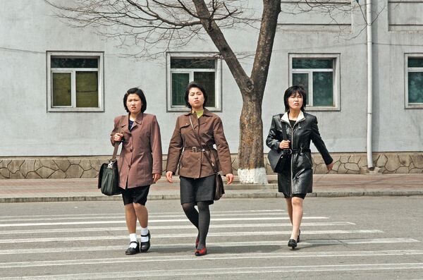 Улица в Пхеньяне