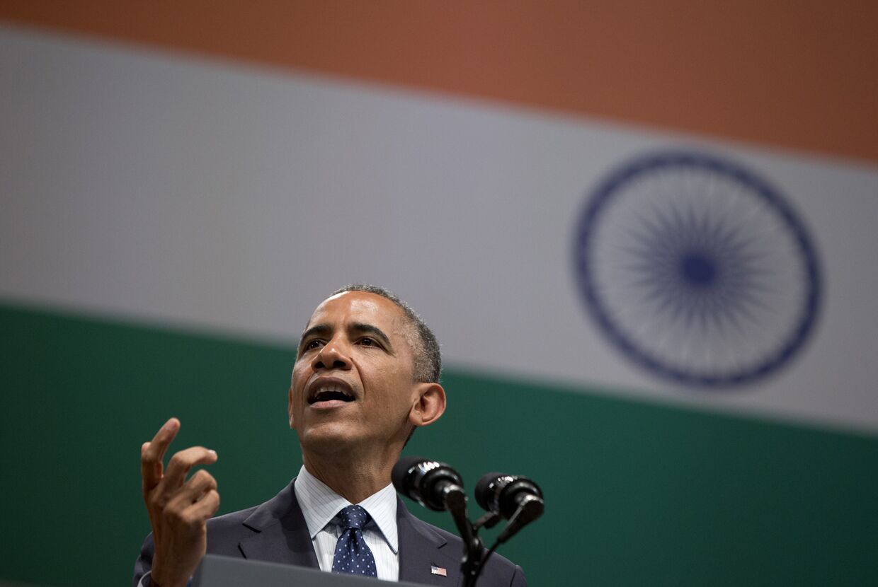 Визит Барака Обамы в Нью-Дели