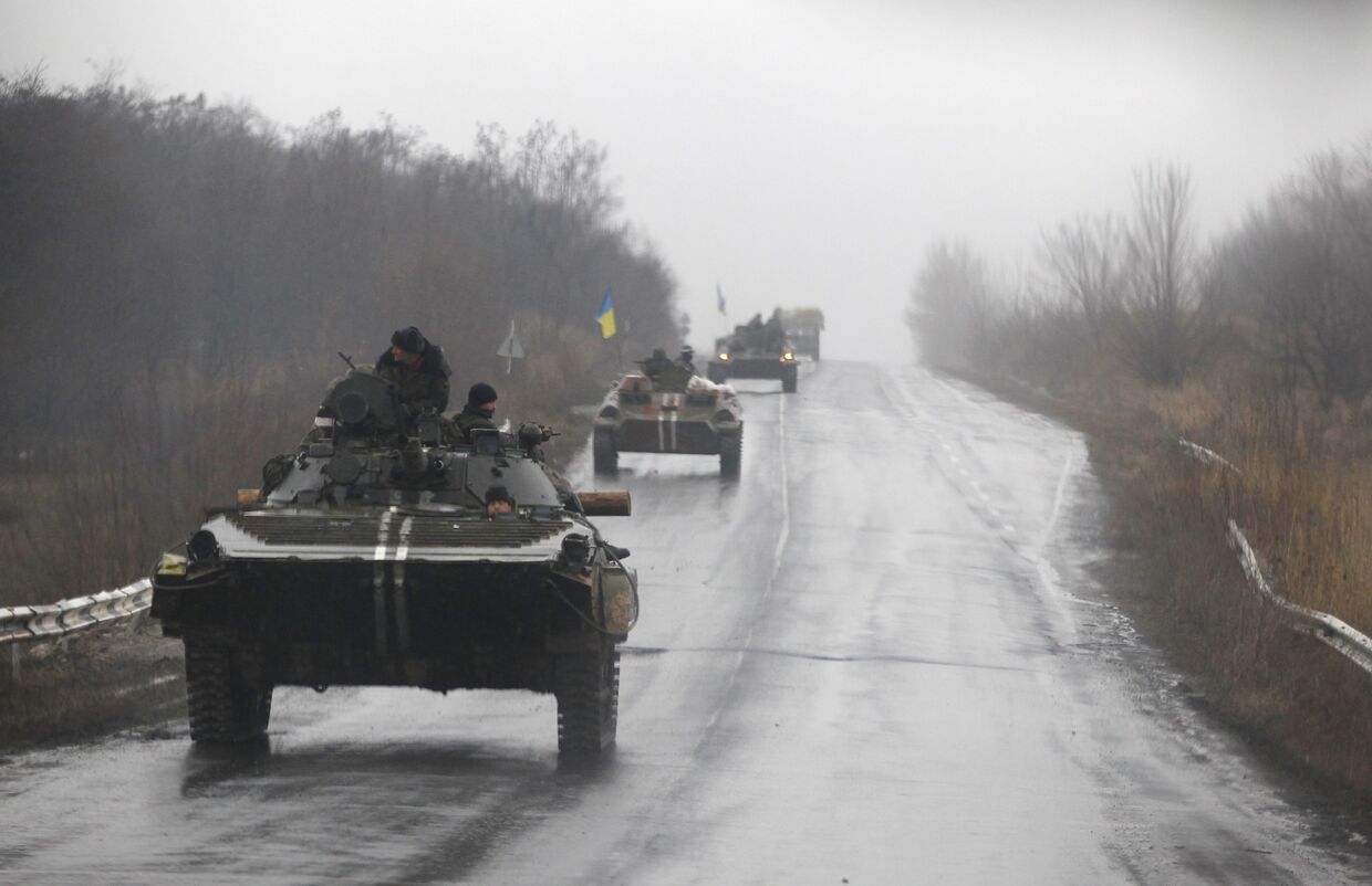 Украинские танки движутся в сторону Артемовска